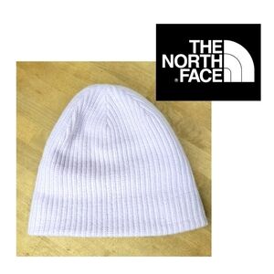 The North Face lilac beanie